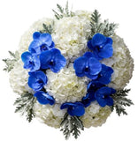 Blue and White Gorgeous Bouquet