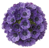 Blue Anemone Bouquet - Flowers Box London