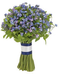 Blue Forget Me Not Bridal Bouquet