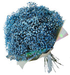 Blue Gypsophila Bouquet