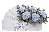 Blue Hydrangea Luxury Cradle Box - Flowers Box London