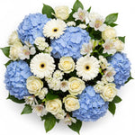 Blue Moonlight Bouquet - Flowers Box London