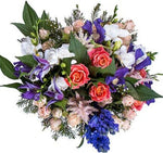 Blue Serenity Bouquet - Flowers Box London