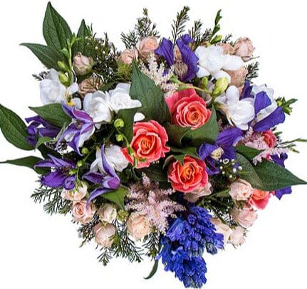 Blue Serenity Bouquet - Flowers Box London