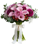 Blush Harmony Floral Bouquet - Flowers Box London