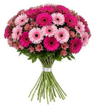 Blushing Belle Bouquet - Flowers Box London
