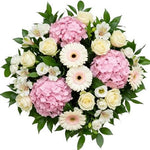 Blushing Grace Bouquet - Flowers Box London