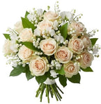 Blushing Valley Charm Bouquet - Flowers Box London