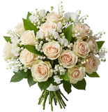 Blushing Valley Charm Bouquet - Flowers Box London