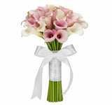 Bouquet Light Pink and White Calla Lily - Flowers Box London