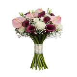 Bouquet of Calla Lily with Anthurium and Lisianthus