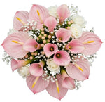 Bouquet of Calla Lily with Anthurium and Lisianthus