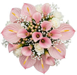 Bouquet of Calla Lily with Anthurium and Lisianthus