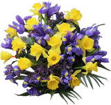 Bouquet of Daffodils and Iris - Flowers Box London
