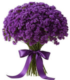 Bouquet of Deep Purple Limonium