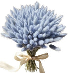 Bouquet of Light Blue Lagurus - Flowers Box London