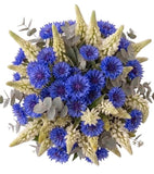 Bouquet of Lupinus and Blue Cornflowers - Flowers Box London