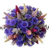 Bouquet of Lupinus and Blue Cornflowers - Flowers Box London