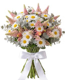 Bouquet of Lupinus and Daisy Leucanthemum - Flowers Box London