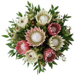 Bouquet of Luxury Protea with Papaver Seedhead