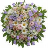 Bouquet of Pink Blooms and Daisies - Flowers Box London
