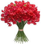 Bouquet of Red Sweet Pea - Flowers Box London