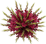 Bouquet of Ruby Red Gladiolus