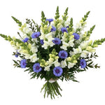 Bouquet of Snapdragons and Cornflowers - Flowers Box London