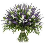 Bouquet of Sweet Pea and Lavender with Greenery - Flowers Box London