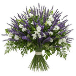 Bouquet of Sweet Pea and Lavender with Greenery