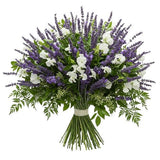 Bouquet of Sweet Pea and Lavender with Greenery