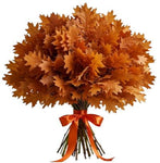 Bouquet Orange Oak Leaves