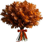 Bouquet Orange Oak Leaves