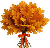 Bouquet Orange Oak Leaves