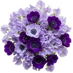 Bouquet Sweet Pea and Anemone