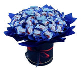 Butterfly in Blue Chocolate Luxury Box - Flowers Box London