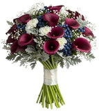Calla Lily and Lisianthus with Gypsophila Bouquet