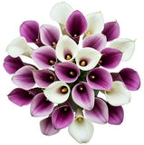 Calla Lily Trio Colour Bouquet - Flowers Box London