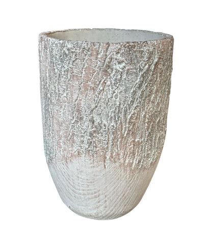 Carved Yew Pot