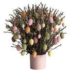 Catkins With Eggs Easter Pot Arrangement