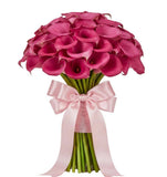 Cerise Calla Lily Bouquet - Flowers Box London