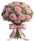Charming Bouquet of Dahlia and Scabiosa with Sedum - Flowers Box London