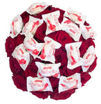 Charming Bouquet of Roses with Chocolate