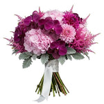 Charming Bouquet of Vanda Orchid and Luxury Dahlia
