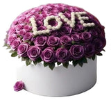 Charming Love Roses Luxury Box - Flowers Box London