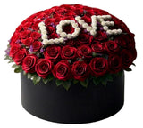 Charming Love Roses Luxury Box - Flowers Box London