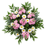 Charming Stock with Daisy Leucanthemum Bouquet - Flowers Box London