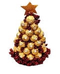Chocolate Christmas Tree with Berry
