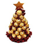 Chocolate Christmas Tree with Berry - Flowers Box London