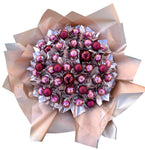 Christmas Rose Gold Chocolate Box with Baubles
